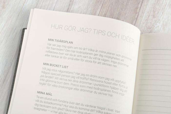 10-årsdagbok - denim