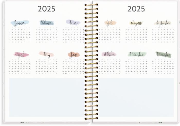 Life Organizer Blommor 2024