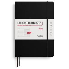 Leuchtturm1917 Weekly PLANNER & Noteb. 2026 B5 Black
