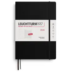 Kalender Leuchtturm1917 Weekly PLANNER & Noteb. 2026 B5 Black
