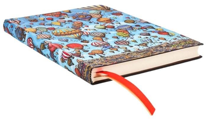 Kalender Paperblanks 18-months Balloon Midi Horizontal 25/26