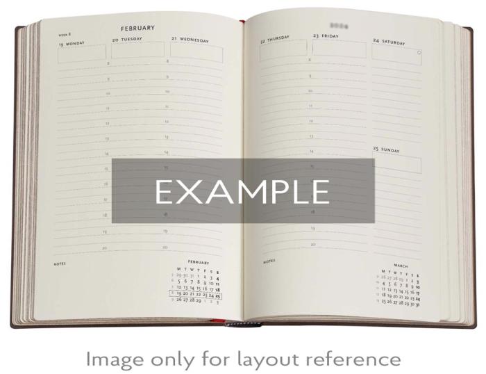 Kalender Paperblanks Azure Maxi Vertical 25/26