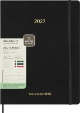 Moleskine Essential Planner Weekly Vertical XXL Svart 2027