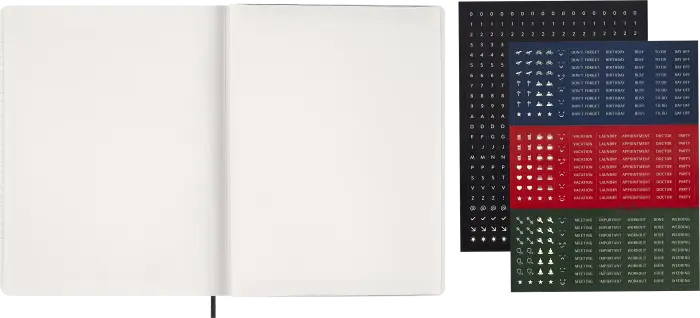 Moleskine Essential Planner Weekly Vertical XXL Svart 2027