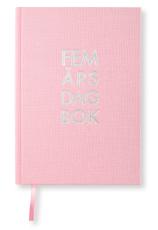 5-årsdagbok Tea Rose