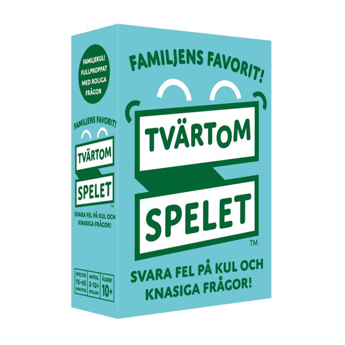 Spel Tvärtomspelet Pocket - Familj 