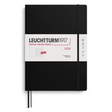 Leuchtturm1917 Vecka/notes A4+ Black 2026