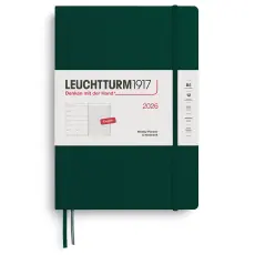 Kalender Leuchtturm1917 Weekly PLANNER & Noteb. 2026 B5 Forest Green