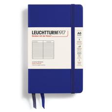 Leuchtturm A6 hard 185s Ink linjerad