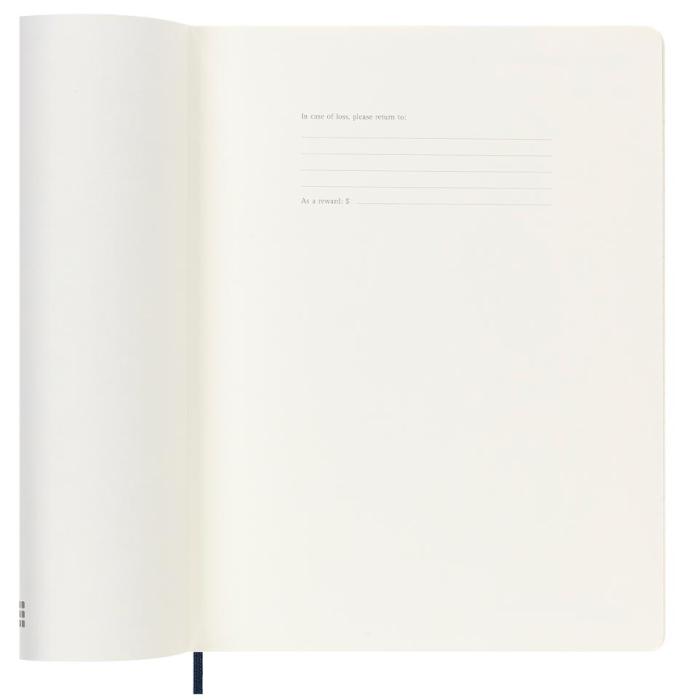 Moleskine Weekly notebook XL Soft Blue 2023