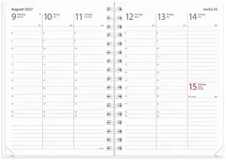 Kalender Weekly A6 4i1 2027