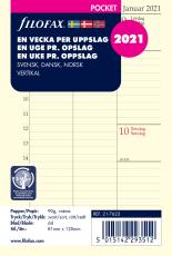 Filofax Dagbok Pocket vertikal 2021