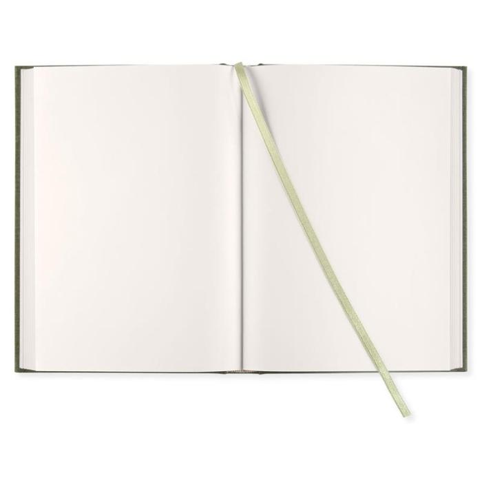 Olinjerad Blank Book A5 256 sidor Khaki Green
