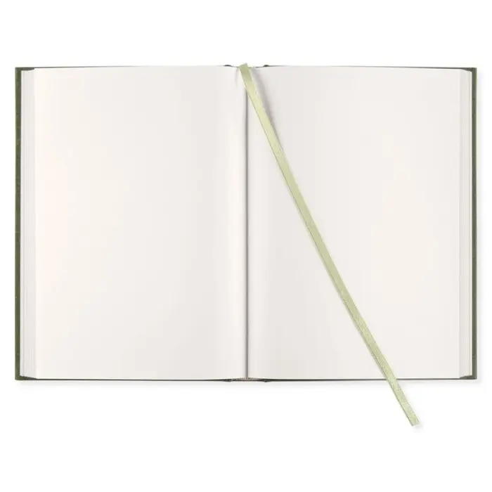 Olinjerad Blank Book A5 256 sidor Khaki Green