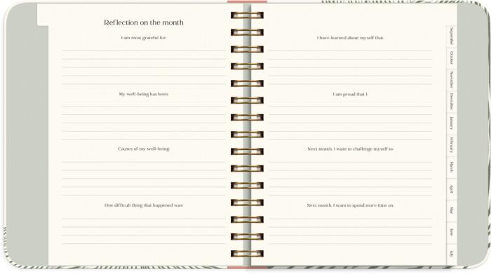 Kalender Life Planner Decor Green Flow2026-2027 