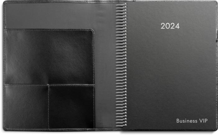 Business VIP 2024 svart skinn