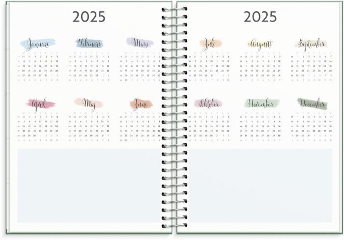 Life Organizer grön 2024