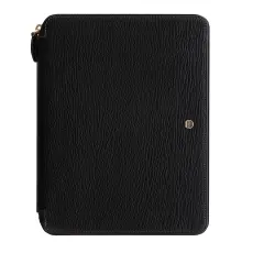 Chester A5 Zip Folio Black