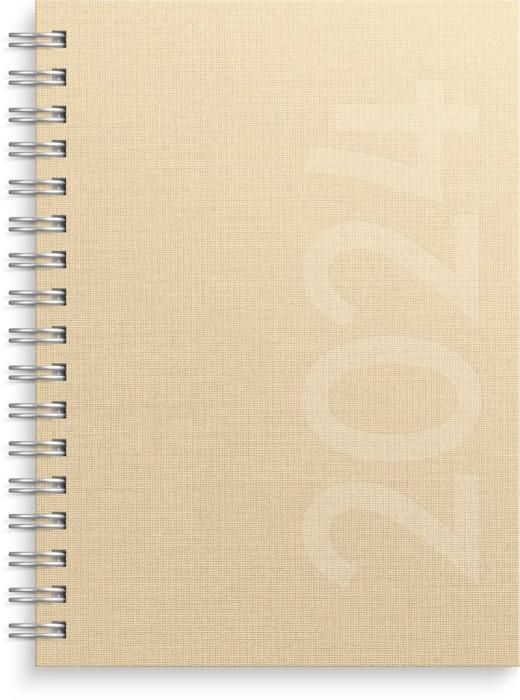 Weekly A6 Savanna beige 2024 