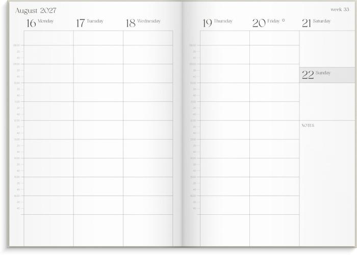 Student Planner 2026-2027 beige