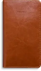 Interplano cognac konstläder