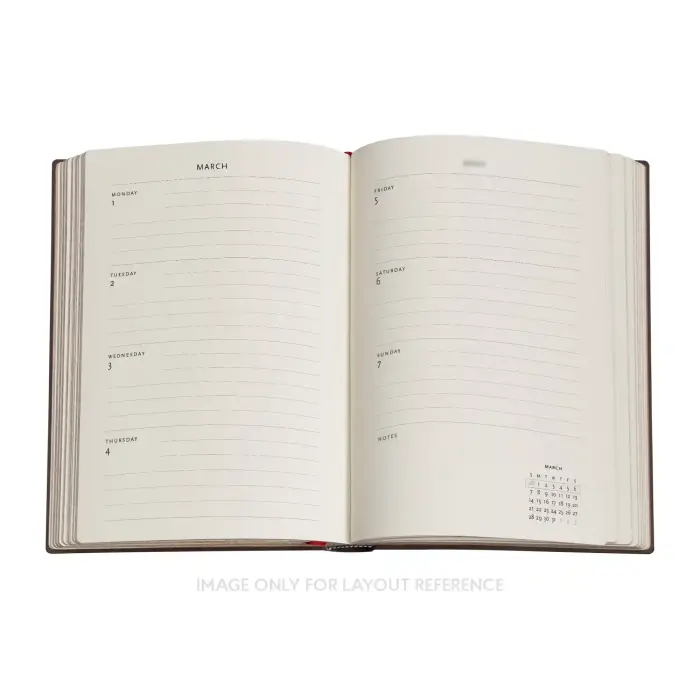 Kalender Paperblanks Midi Horizontal Poetry in Bloom 2027