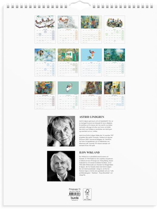 Väggkalender Ilon Wikland 2026