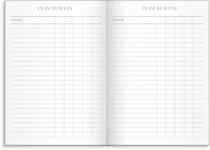 Student Planner 2026-2027 beige