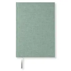 Olinjerad Blank Book A5 256 sidor Misty Green