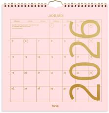 Väggkalender Color 2026
