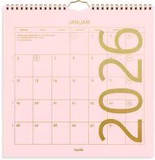 Väggkalender Color 2026