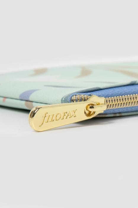 Filofax Botanical ficka med dragkedja