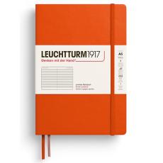Leuchtturm Notebook A5 hard 249s Pumpkin linjerad