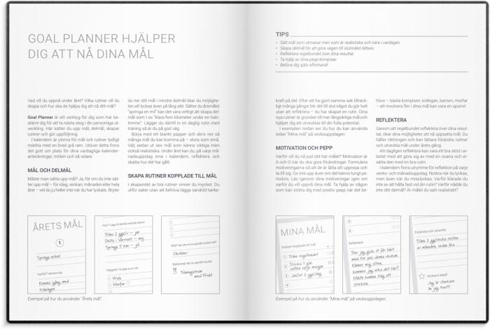 Kalender 2026 Goal Planner
