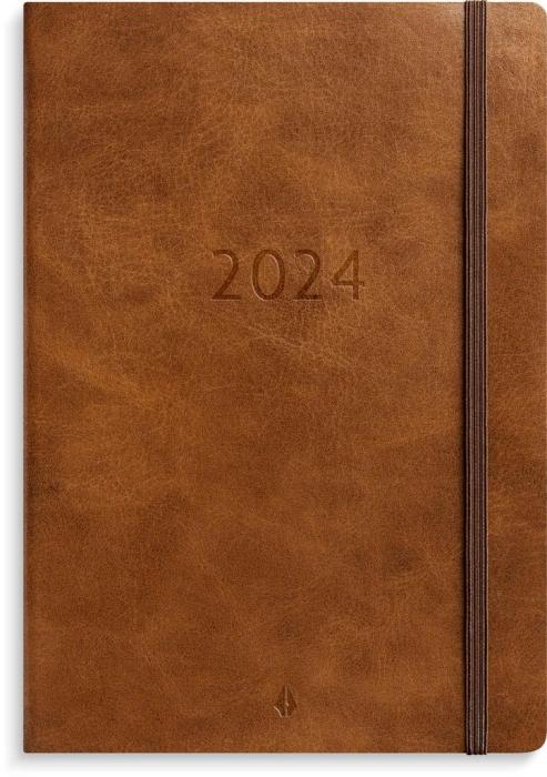 Stor Veckokalender Forma Deluxe Brun 2024