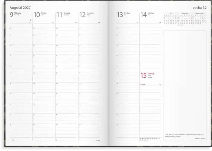Kalender Business Flora 2027