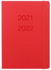 Kalender Letts Memo A5 röd studieåret 2021-2022
