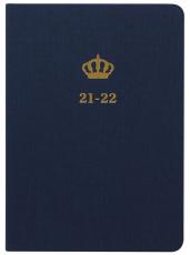 Kalender Letts A6 Charms blue studieåret 2021-2022 