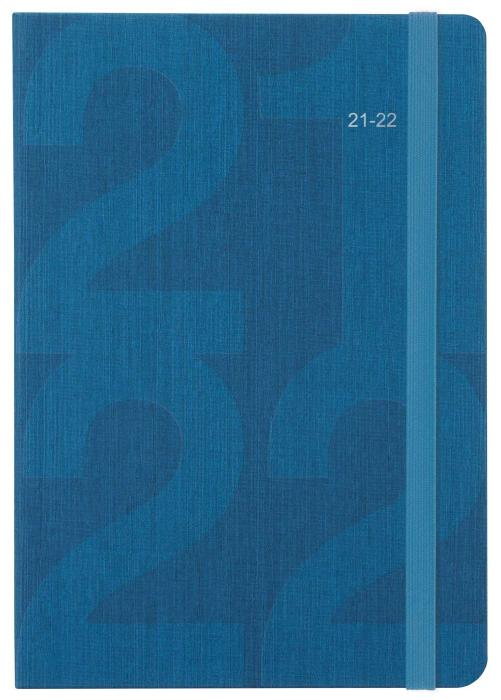 Kalender Letts Block A6 Teal studieåret 2021-2022