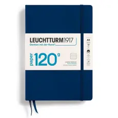 Leuchtturm Notebook A5 120g Ruled Navy