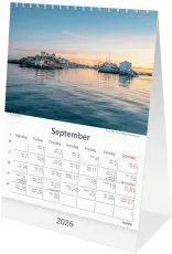 Bordskalender Sverige 2026
