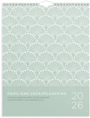 Väggkalender Familjens veckoplanering 2026