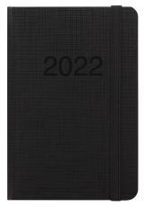 Kalender Letts Memo A6 Svart 2022