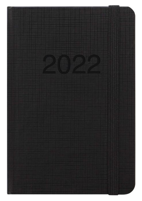Kalender Letts Memo A6 Svart 2022
