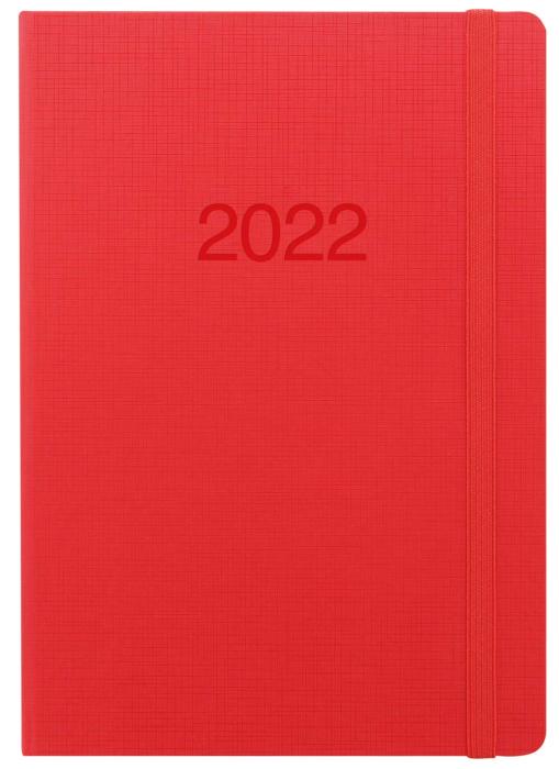 Kalender Letts Memo A5 Röd 2022
