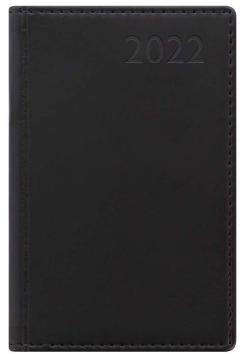 Kalender Letts Verona Mini V/U Svart 2022