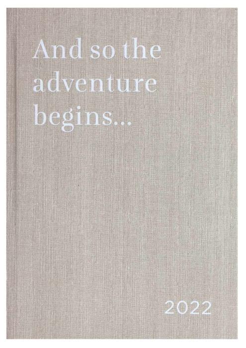 Kalender Letts New Beginning A6 V/U Beige 2022