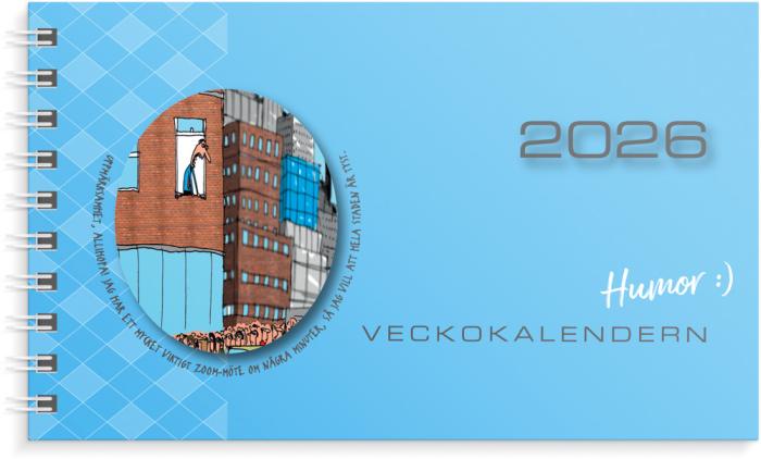 Veckokalendern Humor 2026