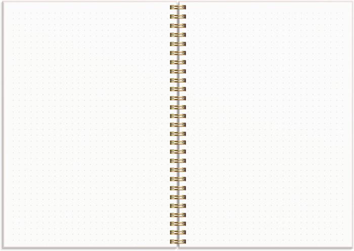 Life Planner Pink Horisontell 2025-2026