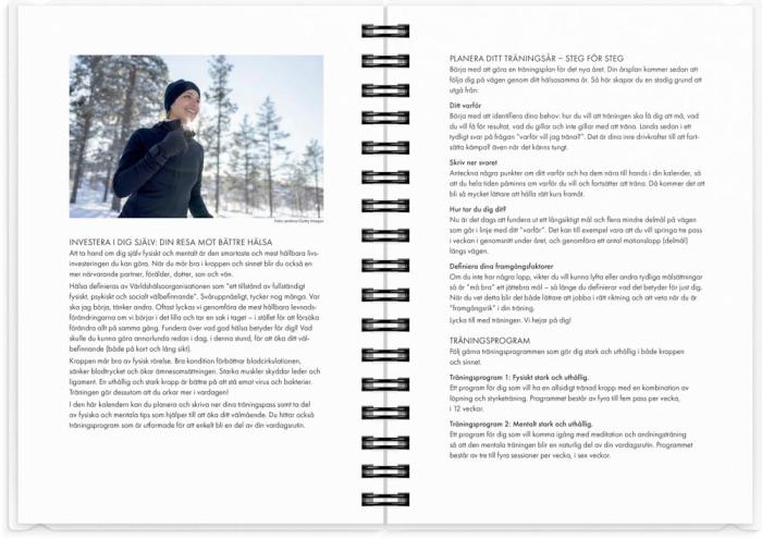 Kalender 2026 Träningskalendern A6